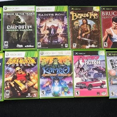 Sale Photo Thumbnail #465: Huge lot of Xbox & Xbox 360 Games New and Used - Call of Duty 4 GTA IV NBA Ballers plus many more