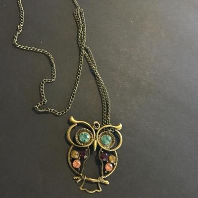 Owl Costume Necklace