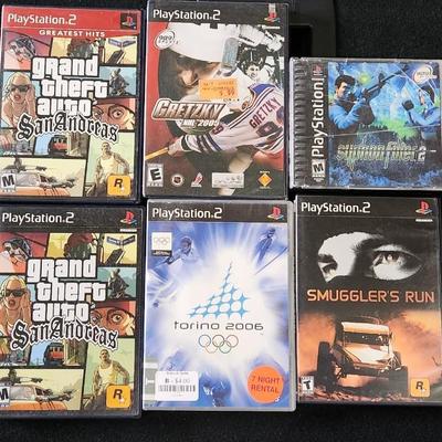 Sale Photo Thumbnail #467: Lot of Playstation 1 , 2 & 3 games New and Used - GTA San Andreas Splinter Cell & WCW Nitro plus many more