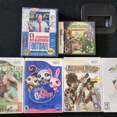 Sale Photo Thumbnail #468: Lot of Nintendo Wii & DS Games New & Used - Lara Croft Tomb Raider Madden & Goosebumps plus many more