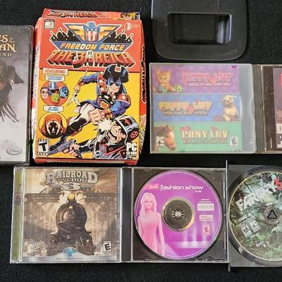Sale Photo Thumbnail #471: Lot of PC games computer games - Freedom Force Railroad Tycoon & Pirates of the Caribbean plus others