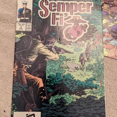 Semper Fi #1-#6 1989 Marvel Comic Books