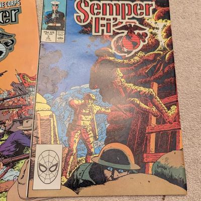 Semper Fi #1-#6 1989 Marvel Comic Books