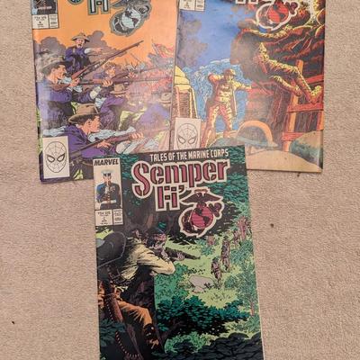 Semper Fi #1-#6 1989 Marvel Comic Books