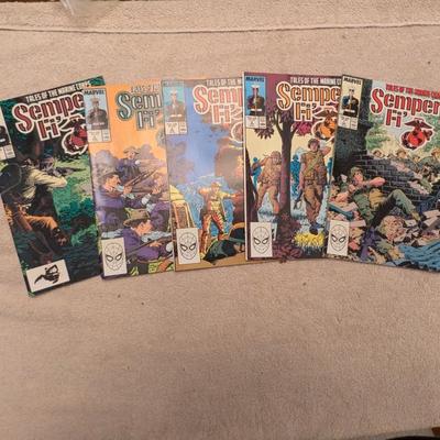 Semper Fi #1-#6 1989 Marvel Comic Books