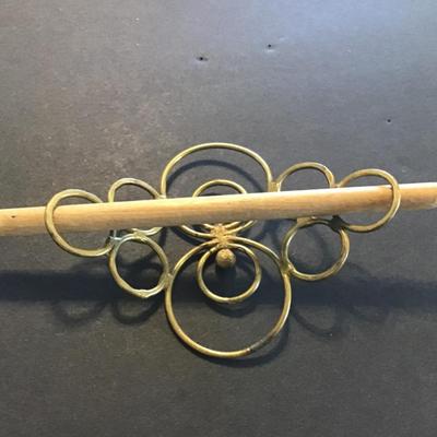 Vintage Brass Barrette
