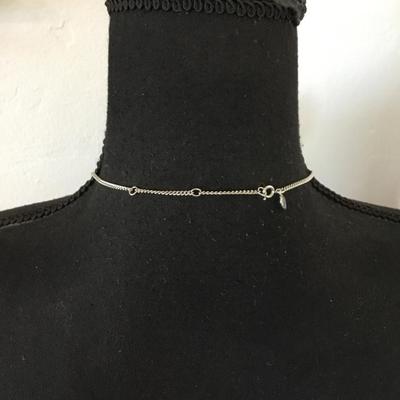 Vintage Avon, silver and gold, toned butterfly necklace