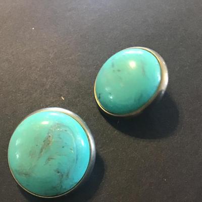 Vintage Chunky Clip on Earrings