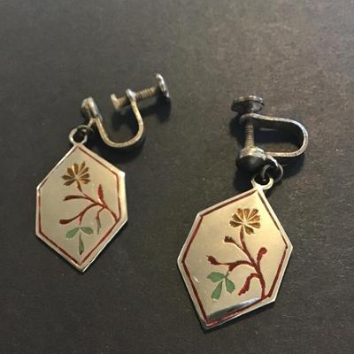 Marked India Vintage Earrings