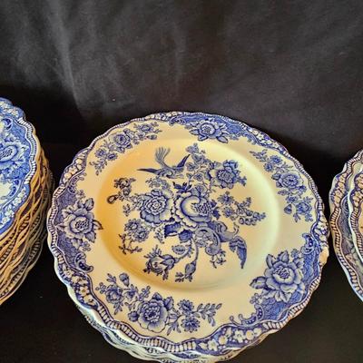 'Bristol' Crown Ducal English China (K-JS)