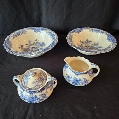 'Bristol' Crown Ducal English China (K-JS)