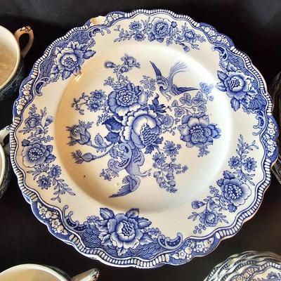 'Bristol' Crown Ducal English China (K-JS)