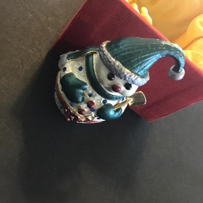 Royal Gem Enamel Trinket Box