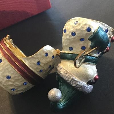 Royal Gem Enamel Trinket Box