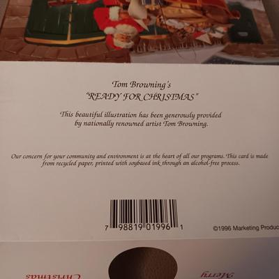 SANTA GENUINE DOLLAR BILL