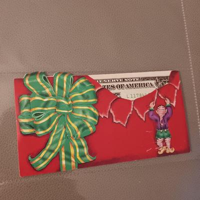 SANTA GENUINE DOLLAR BILL