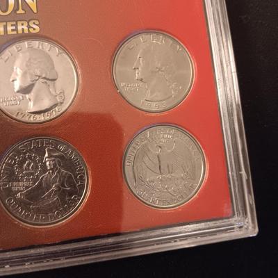 KENNEDY HALF DOLLARS AND WASHINGTON QUARTERS OVAL OFFICE COLLECTION