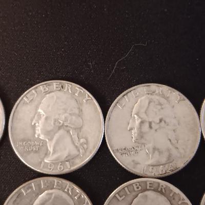 24 SILVER QUARTERS MIXED DATES