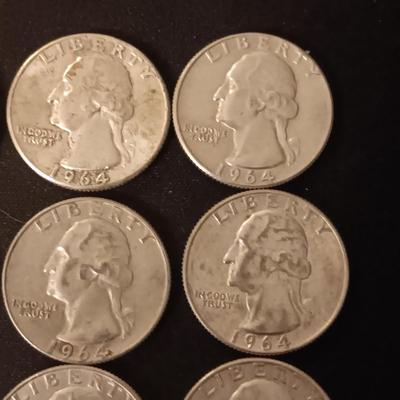 20 SILVER QUARTERS MIXED DATES AND MINTS