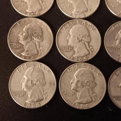 20 SILVER QUARTERS MIXED DATES AND MINTS
