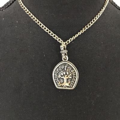 Vintage Hindu deity Ganesha New beginnings, wisdom, and intellect pendant necklace