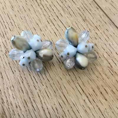 Vintage made in western Germany clip on earrings