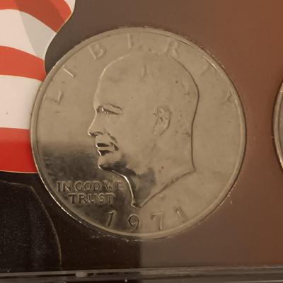 EISENHOWER DOLLARS, COLORADO QUARTERS AND PRESIDENTS COIN COLLECTION