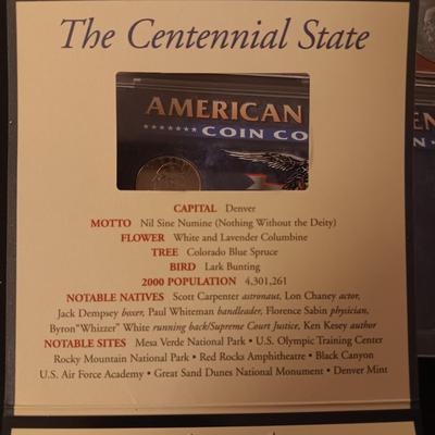EISENHOWER DOLLARS, COLORADO QUARTERS AND PRESIDENTS COIN COLLECTION