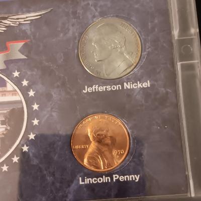 EISENHOWER DOLLARS, COLORADO QUARTERS AND PRESIDENTS COIN COLLECTION