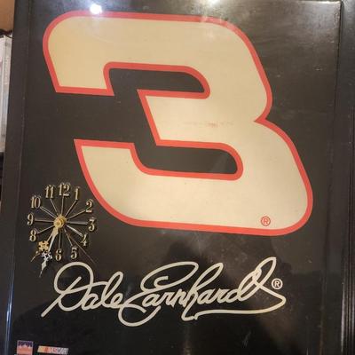 Dale Earnhardt Clock