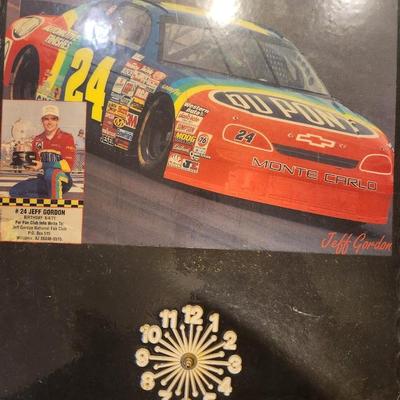 Jeff Gordan Clock