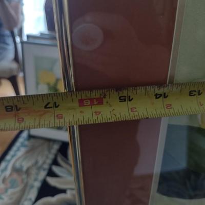 Sale Photo Thumbnail #1346: 'Magnolia Panel II' Original Framed Watercolor by Nationally Recognized Artist Susan Anderson (#14).  Item is framed under plexiglass.