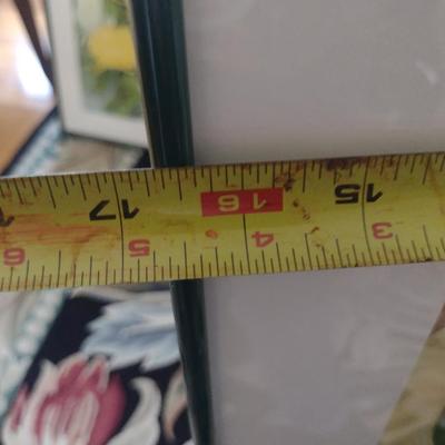 Sale Photo Thumbnail #1385: 'Magnolia Panel I' Original Framed Watercolor by Nationally Recognized Artist Susan Anderson (#20).  Item is framed under plexiglass.