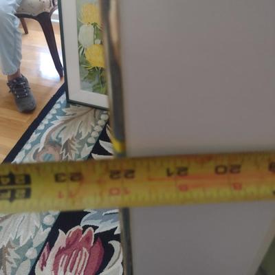 Sale Photo Thumbnail #1405: 'Jungle Basket' Original Framed Watercolor by Nationally Recognized Artist Susan Anderson (#23).  Item is framed under plexiglass.