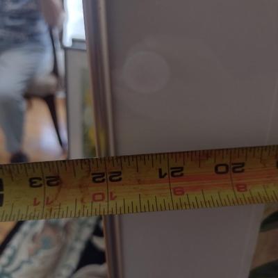 Sale Photo Thumbnail #1412: 'Jungle Trio' Original Framed Watercolor by Nationally Recognized Artist Susan Anderson (#24).  Item is framed under plexiglass.