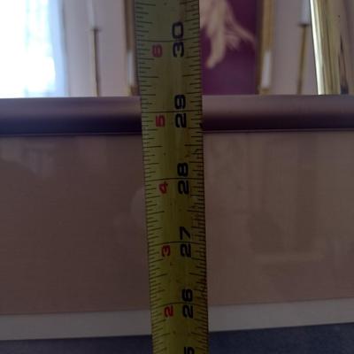 Sale Photo Thumbnail #1452: 'Approaching Storm' Original Framed Watercolor by Nationally Recognized Artist Susan Anderson (#28).  Item is framed under plexiglass.