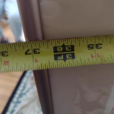 Sale Photo Thumbnail #1451: 'Approaching Storm' Original Framed Watercolor by Nationally Recognized Artist Susan Anderson (#28).  Item is framed under plexiglass.