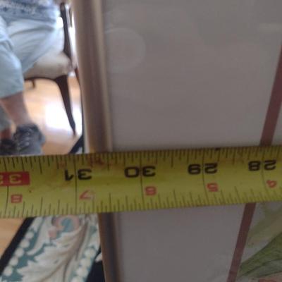 Sale Photo Thumbnail #1458: 'Abundance' Original Framed Watercolor by Nationally Recognized Artist Susan Anderson (#29).  Item is framed under plexiglass.