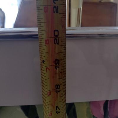 Sale Photo Thumbnail #1473: 'Orchid Duo' Framed Print by Nationally Recognized Artist Susan Anderson (#31).  Item is framed under plexiglass.