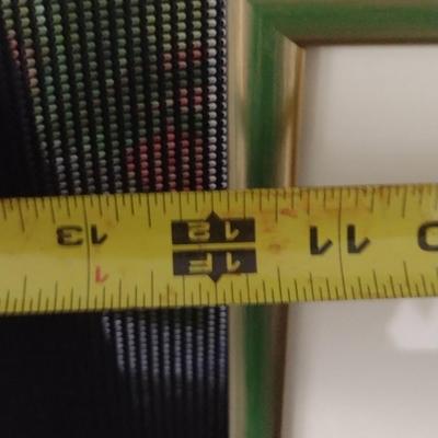 Sale Photo Thumbnail #1498: 'Bromeliad in Bloom' by Jeannie Thomma Framed Painting on Silk Habotai Fabric (#34)