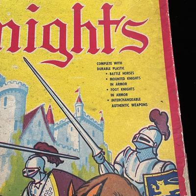 KINGS' KNIGHTS VINTAGE TOY SET BY LIDO