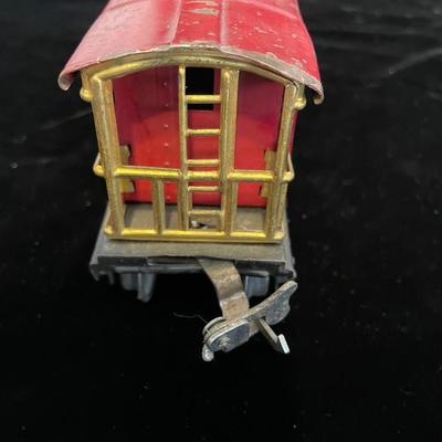 VINTAGE TIN MODEL TRAIN CARS