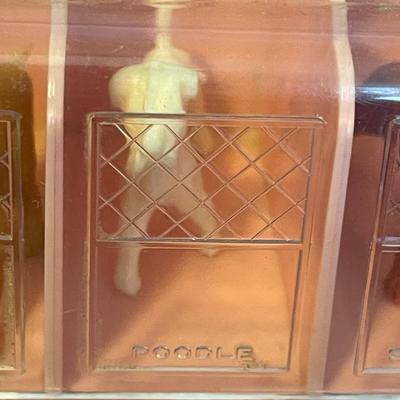 NYLINT TOY KENNEL TRUCK WITH DOGS