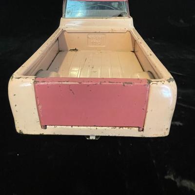 NYLINT TOY KENNEL TRUCK WITH DOGS