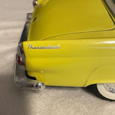 '55 FORD THUNDERBIRD DIE-CAST MODEL CAR