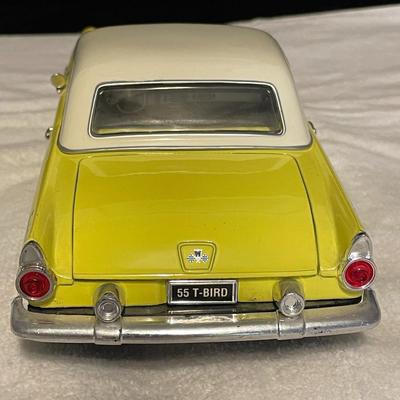 '55 FORD THUNDERBIRD DIE-CAST MODEL CAR