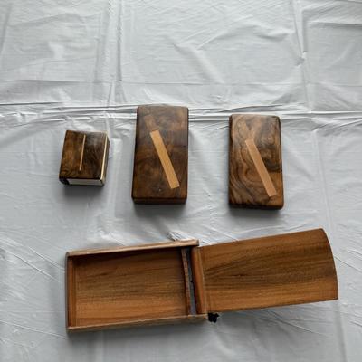 Sale Photo Thumbnail #101: Awesome beautifully crafted cigarette holders and a match holder