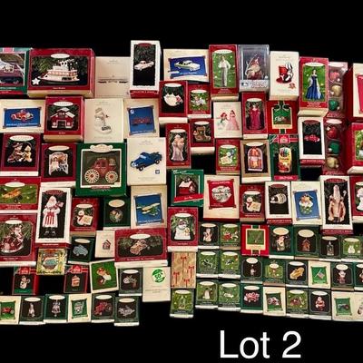 Lot 2: Christmas Ornaments
