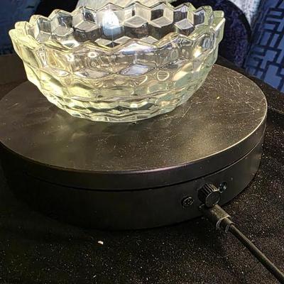 Vintage Fostoria American Clear Glass Bowl — Iconic Cubist Pattern & Timeless Pressed Glass Design