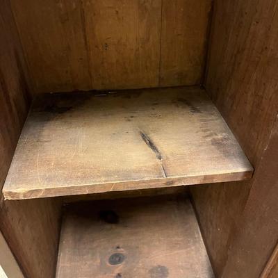 Two Bedside Wooden Cabinets (PC-BC)